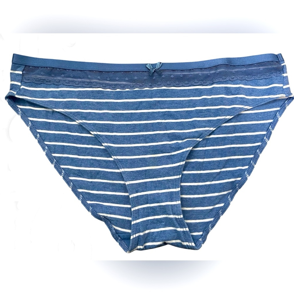 Saint Eve Striped Bikini Panties